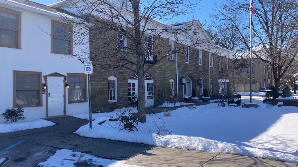 The MAEDA office occupies prime real estate in Marshall’s City Hall.