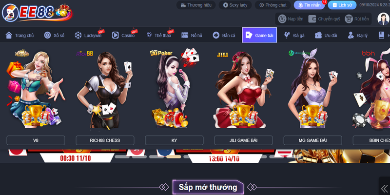 Phỏm Online EE88 - Game Bài Đỉnh Cao Số 1 Việt Nam