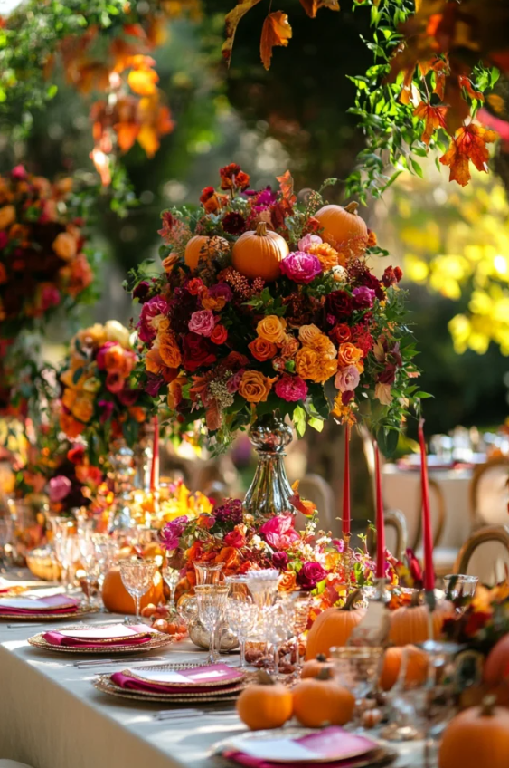 Popular Fall Wedding Floral Arrangements