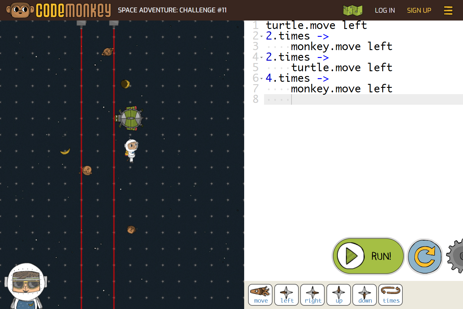 coding example