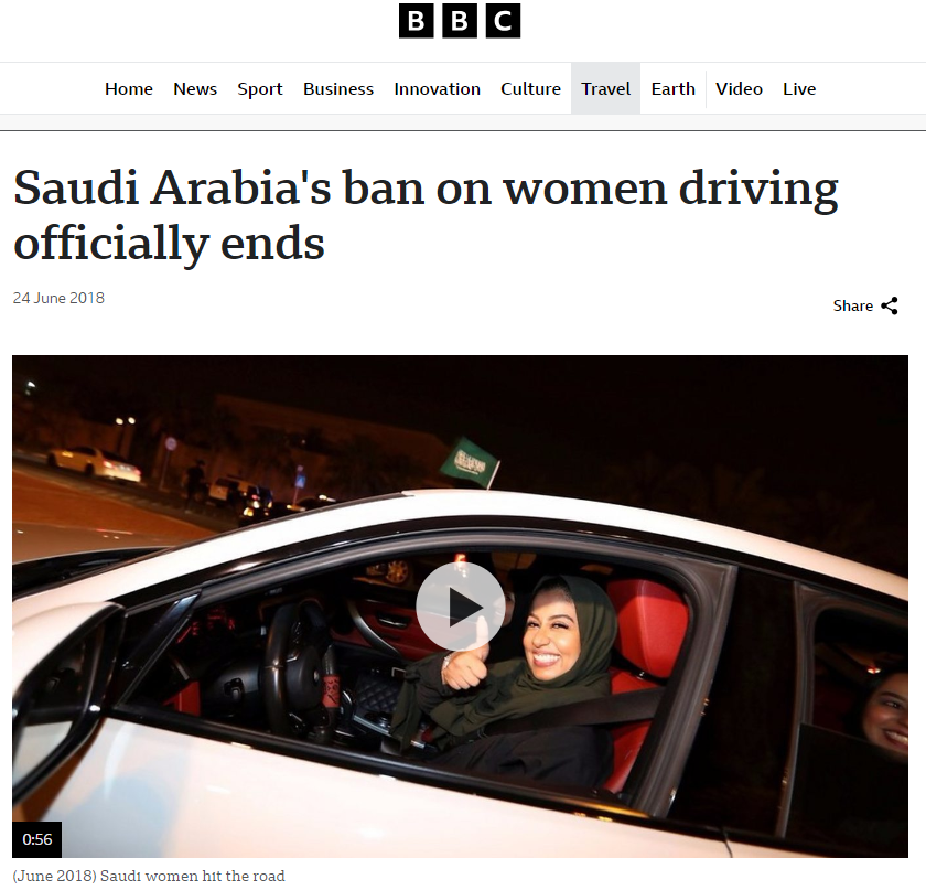 Saudi Arabia Allows More Pro-Women Reforms