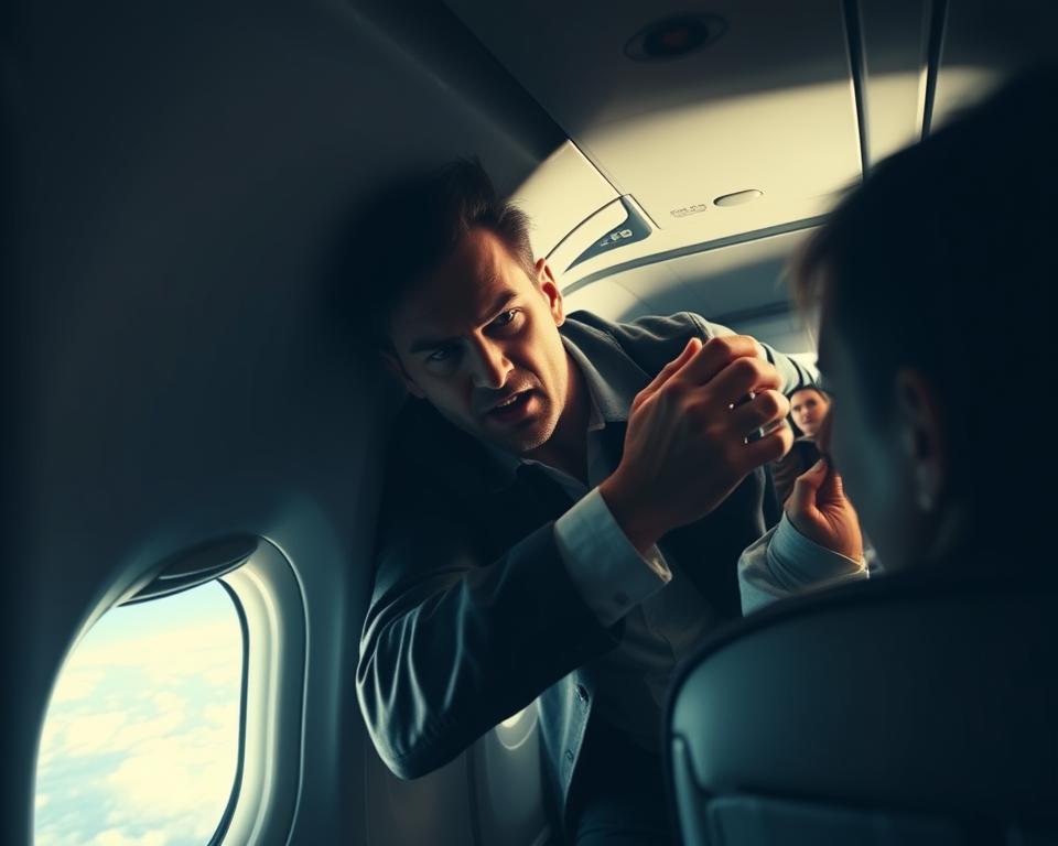 air canada passenger opens cabin door