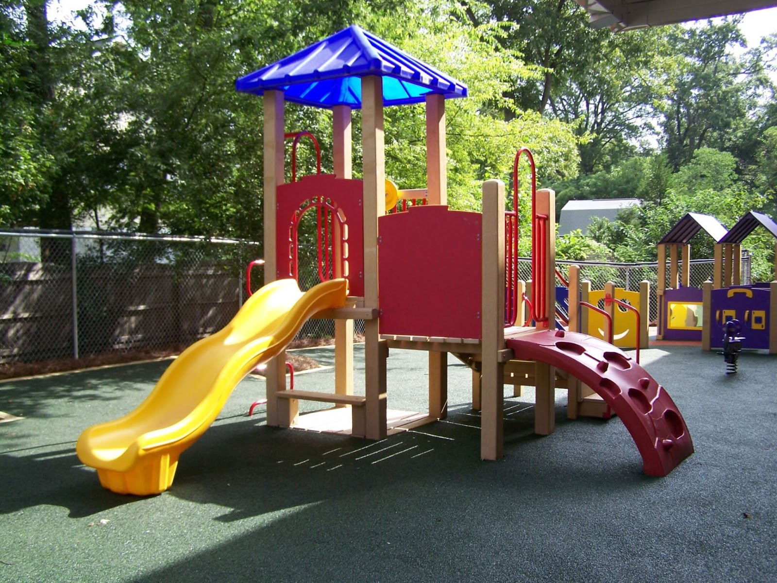 ecoplay church playground structure at zion