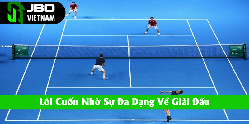 Cá cược Tennis tại JBO đa dạng giải đấu