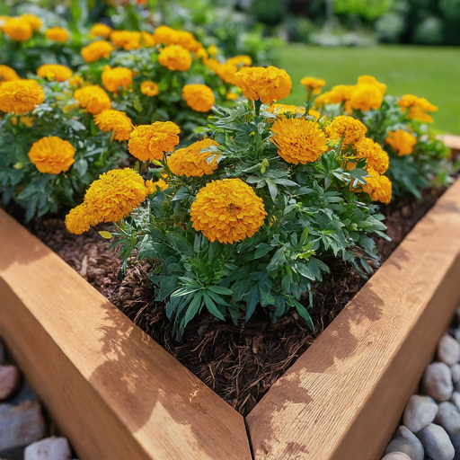 Marigold garden