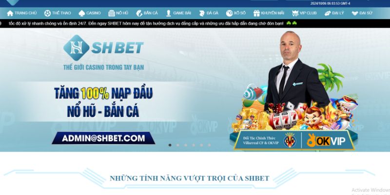 Vài nét về nhà cái hàng đầu Shbet