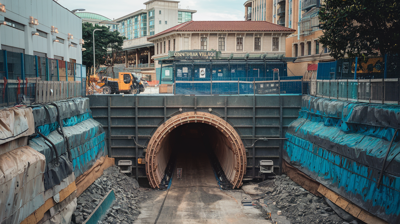 The Metro Manila subway to go under Corinthian Village