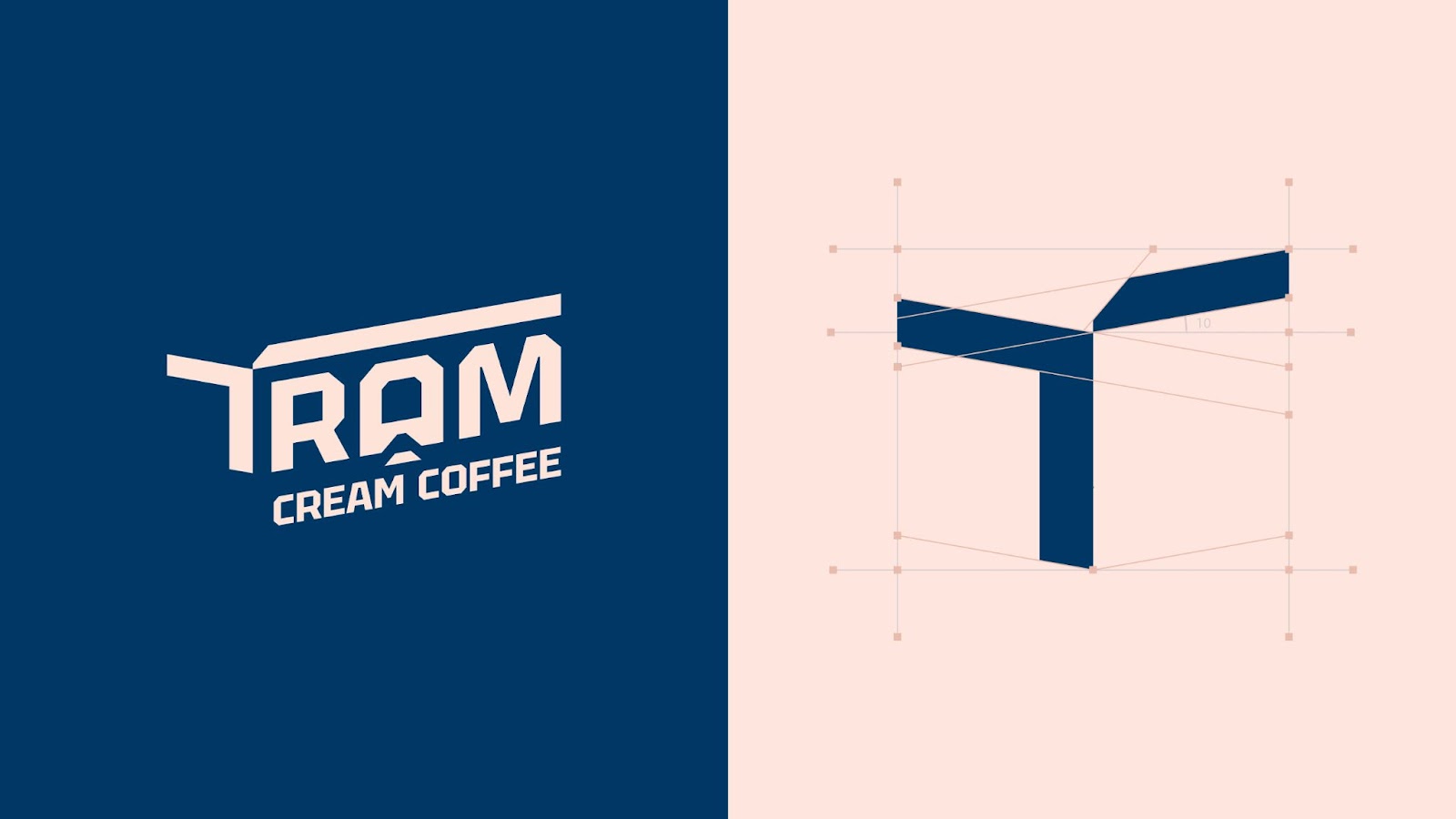 Image from the Tram Cream Coffee: A Journey in Branding & Packaging Designarticle on Abduzeedo