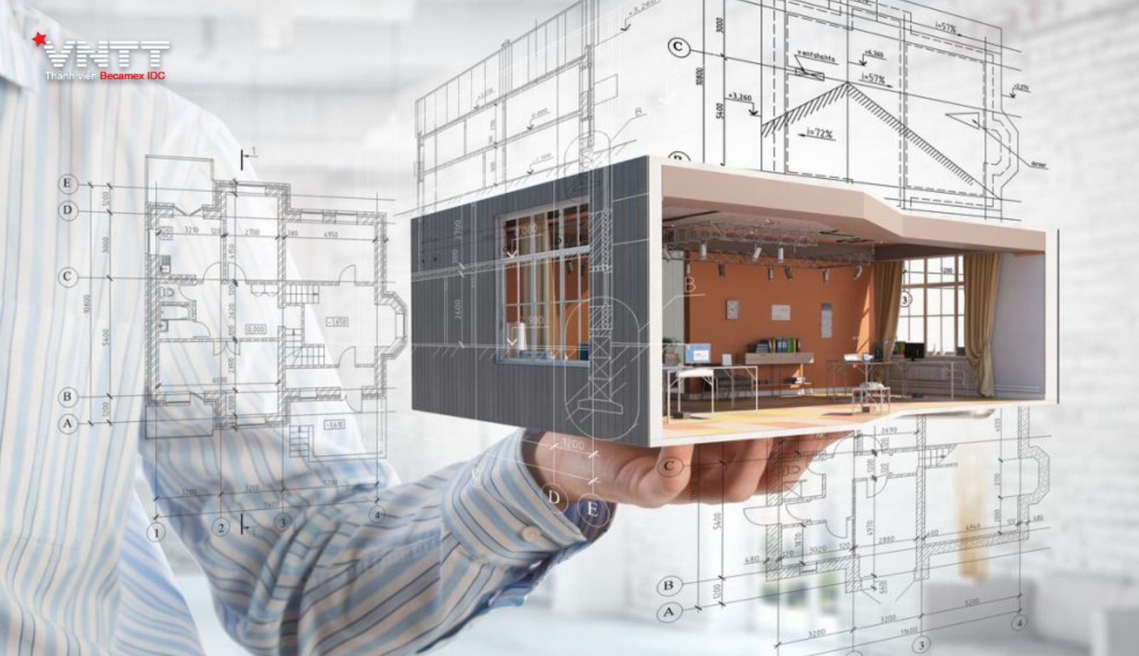 Hình ảnh minh hoạ cho công nghệ BIM