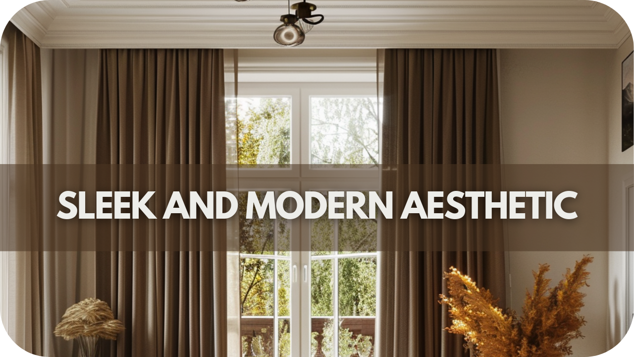 Benefits of Motorised Curtains: Sleek and Modern Aesthetic