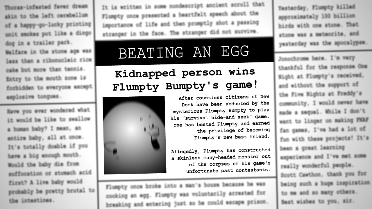 Hello I am Flumpty Bumpty. I am a egg. I am immune to the CRT | VS Battles  Wiki Forum