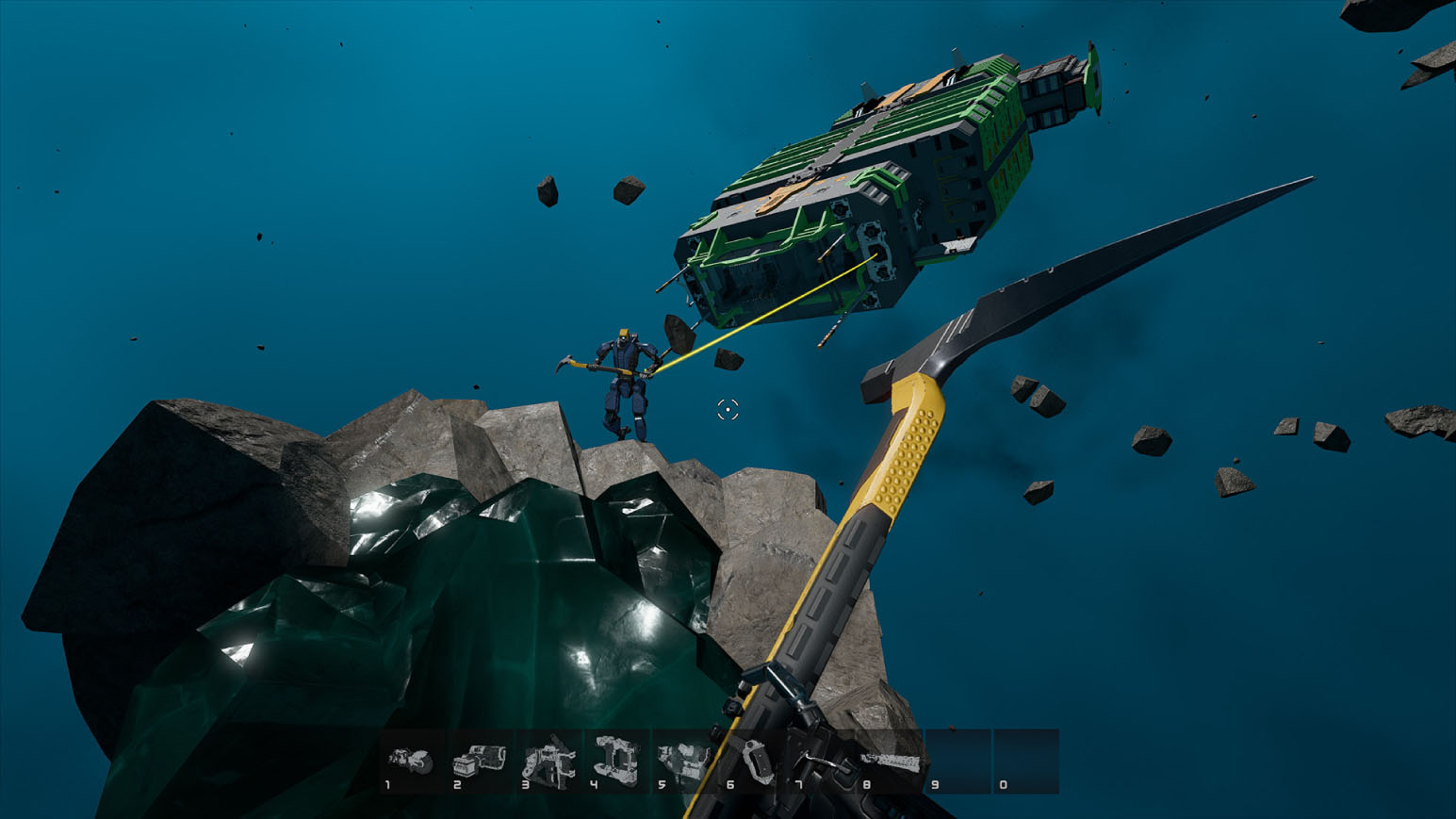 Screenshot of Starbase gameplay