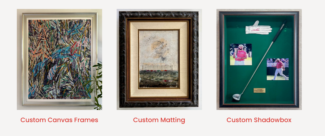 Examples of automated, custom, personalized frame selection empowered by AI