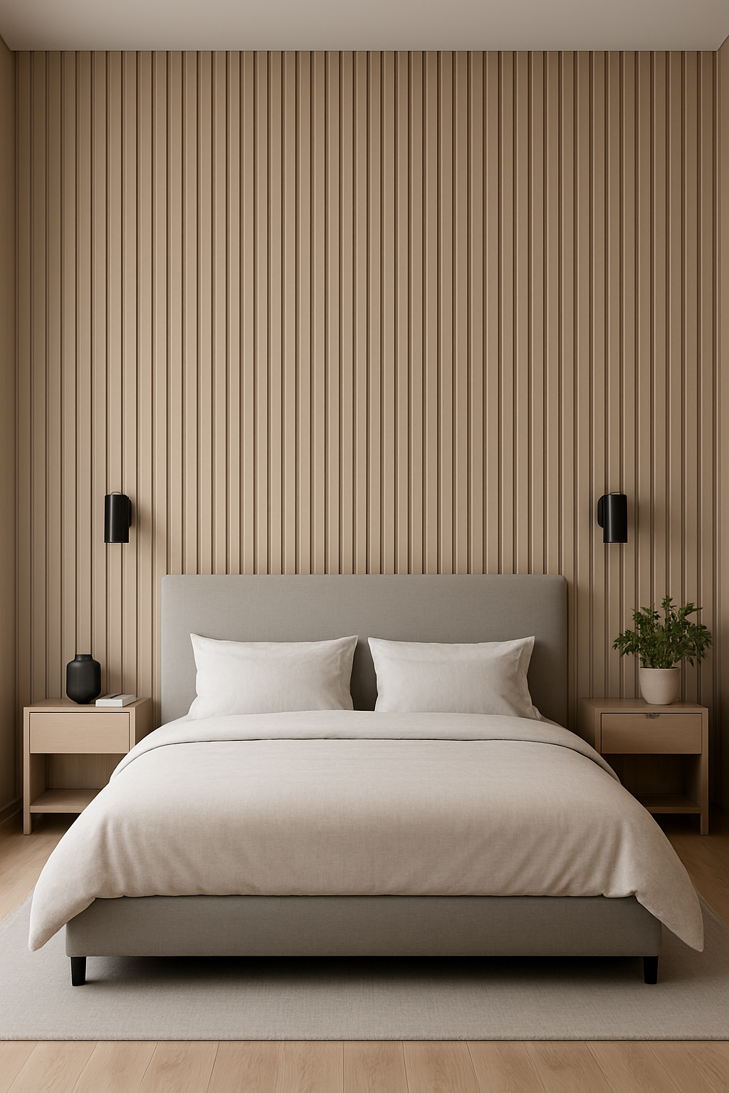 Add vertical panels or stripes