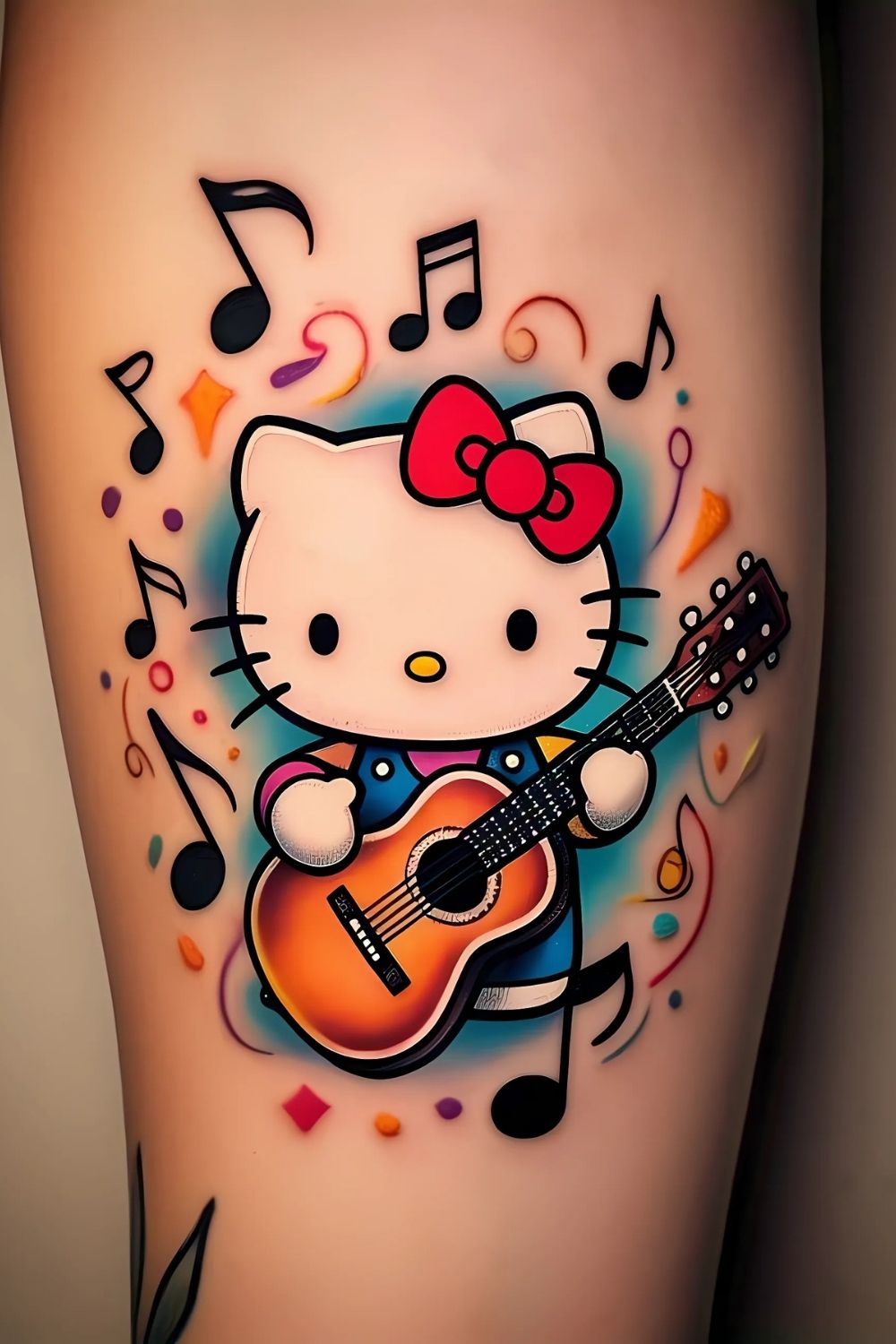 Hello Kitty Rockstar Tattoo