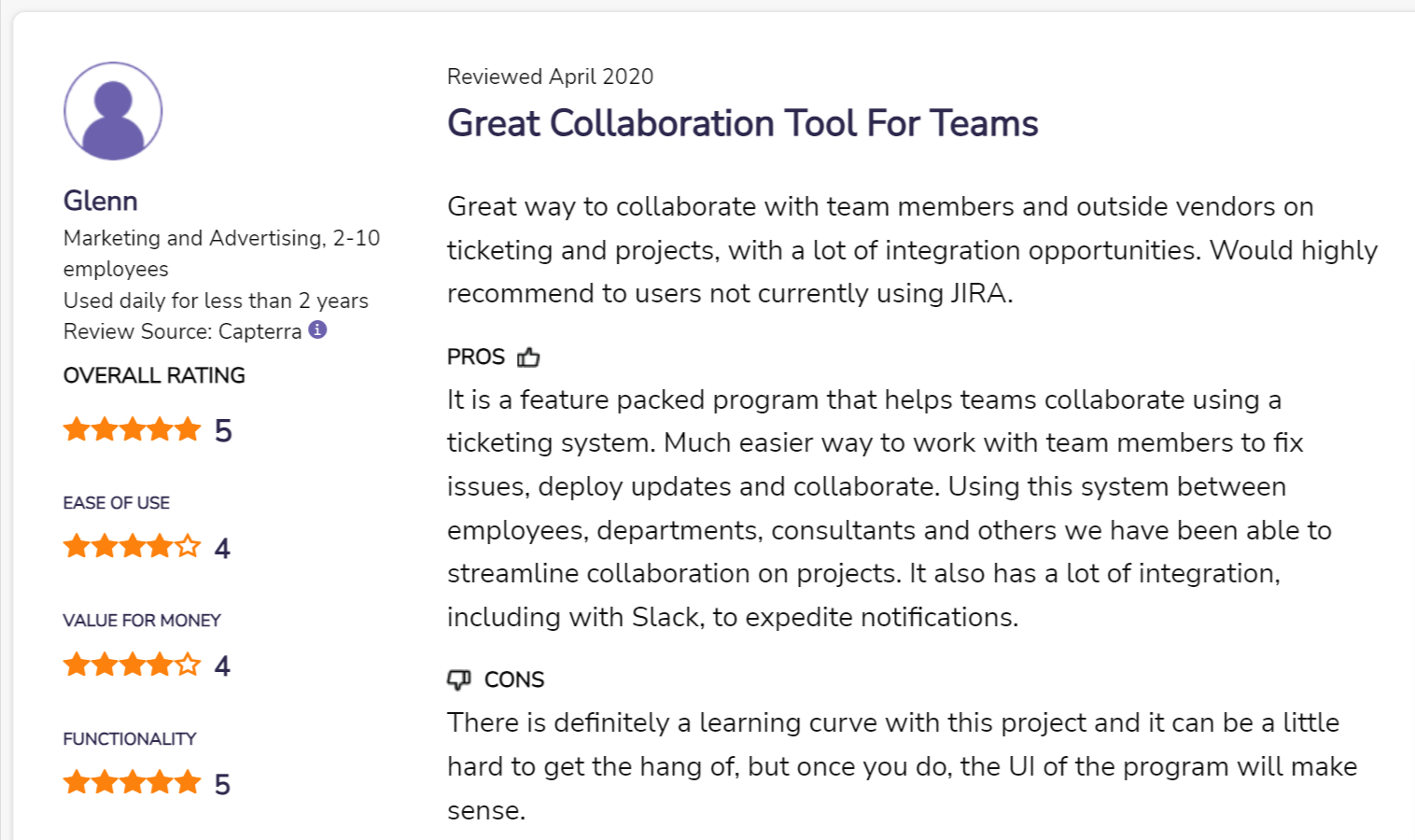 jira review