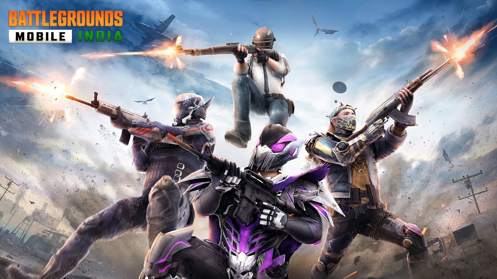 a wallpaper of Battlegrounds Mobile India.