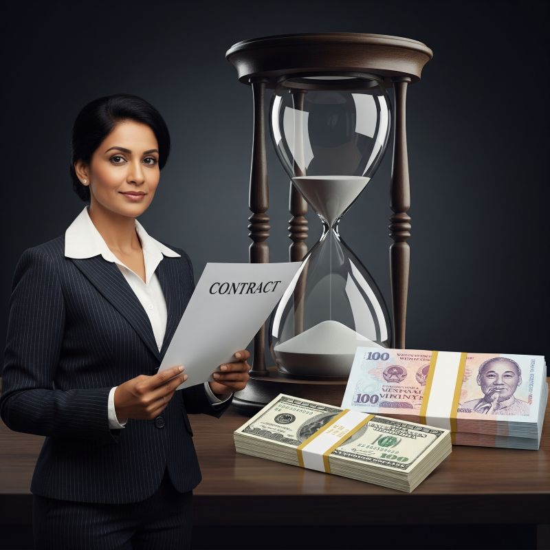 Doanh nghiệp xuất khẩu ký hợp đồng kỳ hạn bán USD phòng ngừa rủi ro