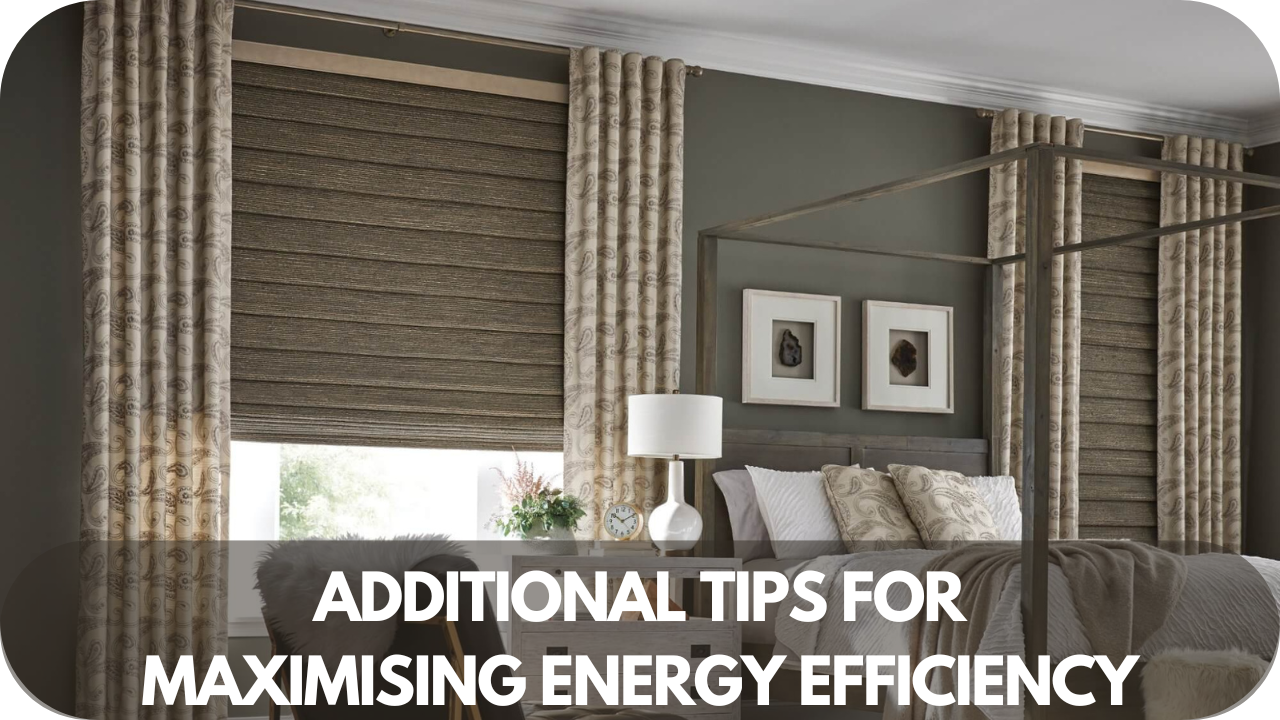 Maximise energy efficiency tips