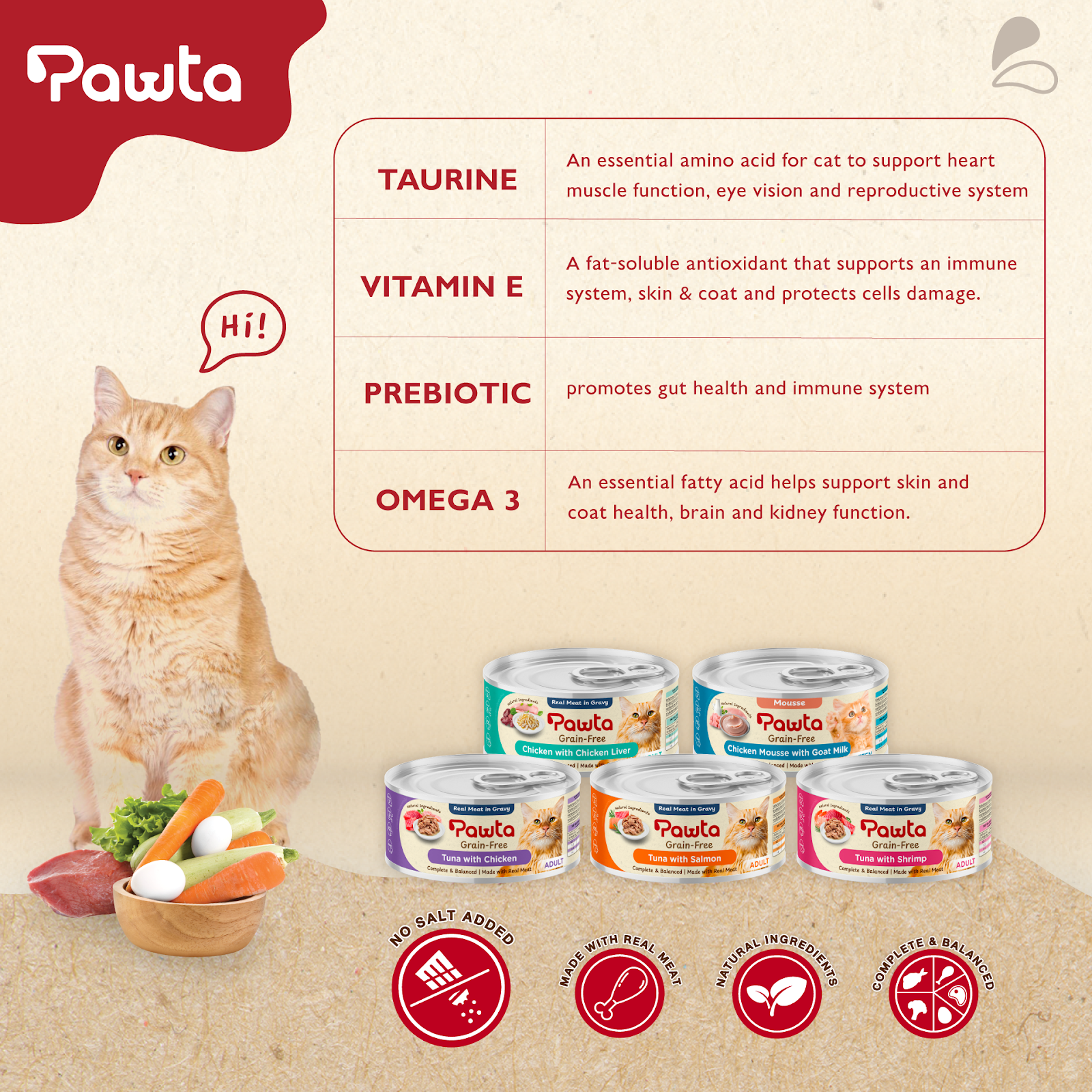 Thức ăn patê Pawta Kitten dành cho mèo con