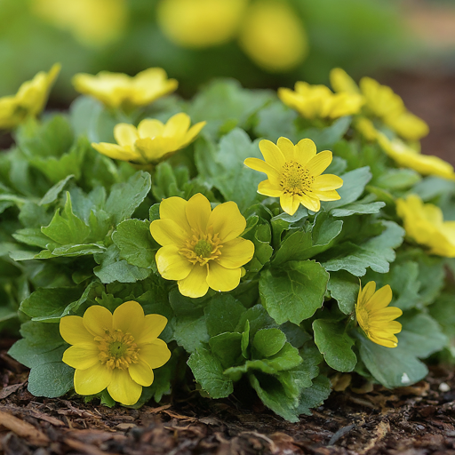 Transplanting Pheasant's-Eye Seedlings