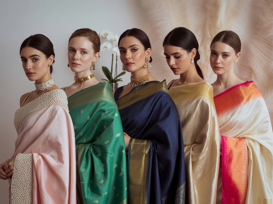 Fair Skin Tone Saree