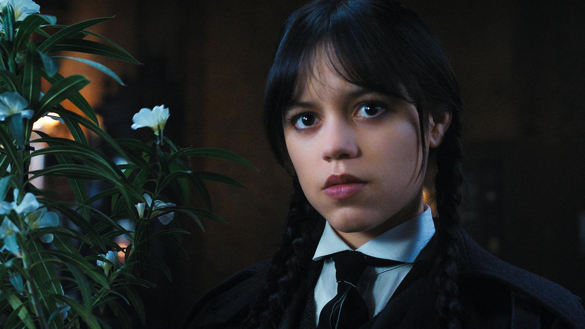 Jenna Ortega as Wednesday Addams 