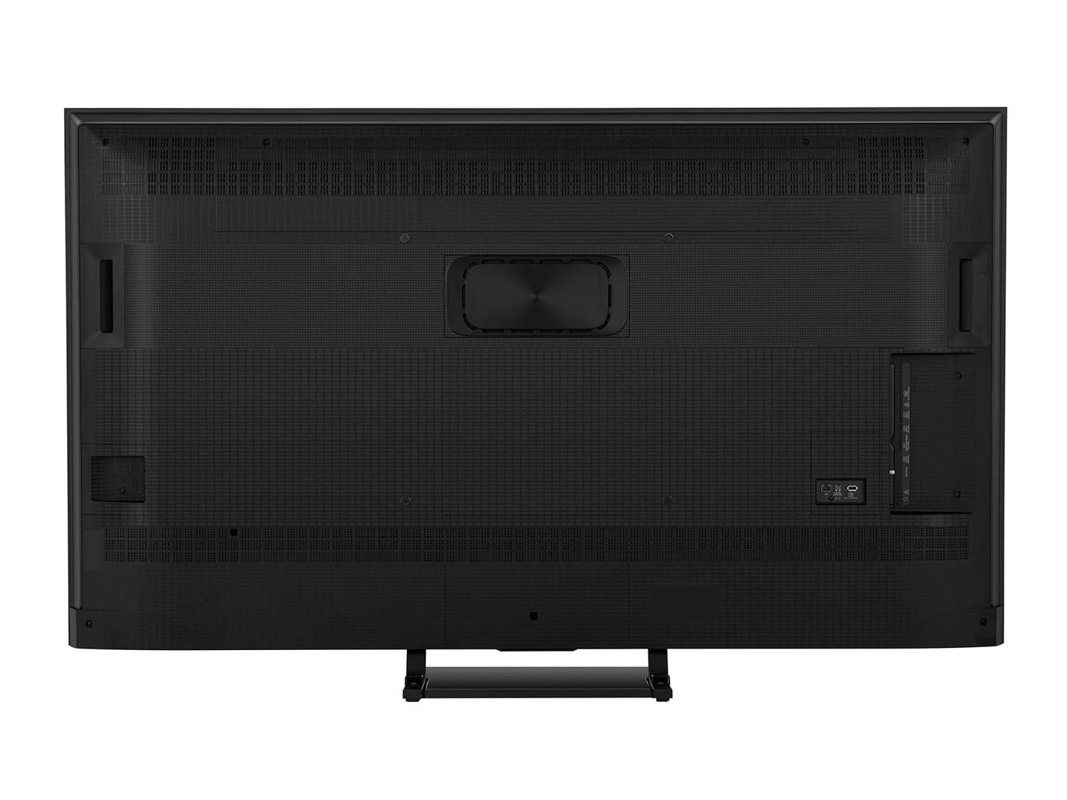 Hisense U75QG TV rear view.
