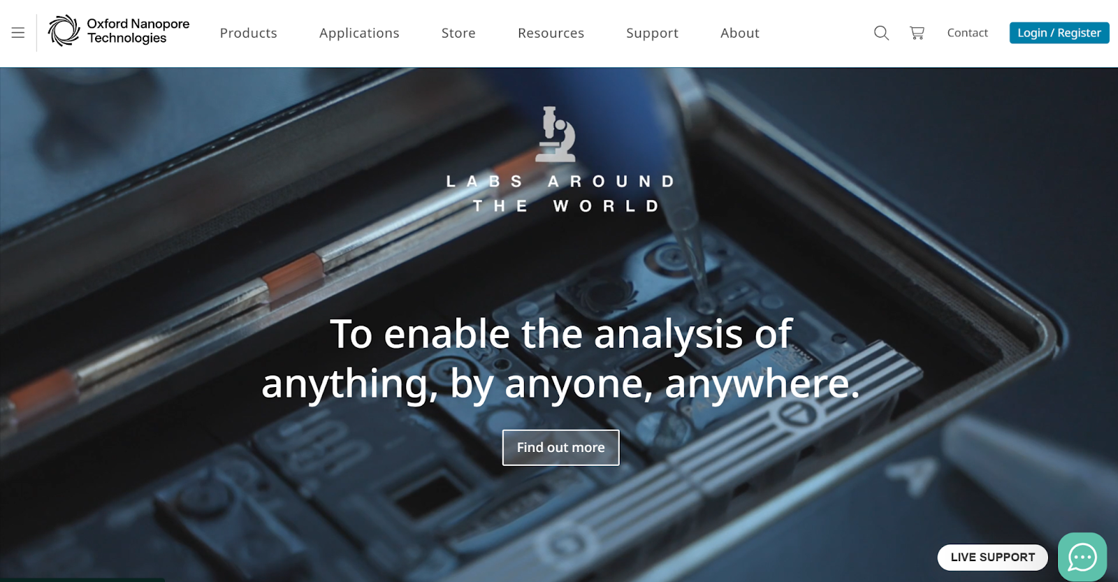 Oxford Nanopore Technologies