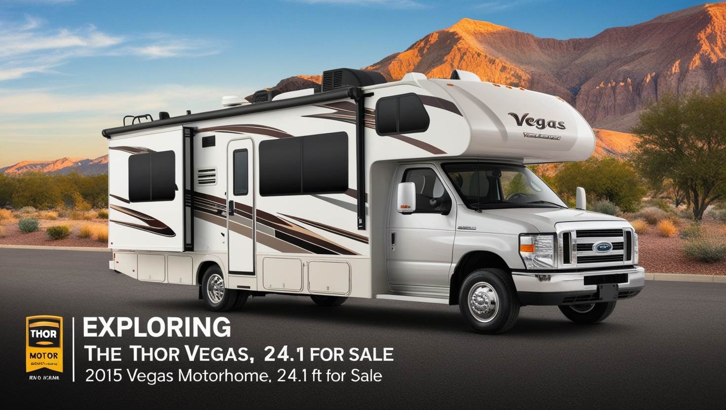 2015 Thor Vegas Motorhome. 24.1 ft for Sale