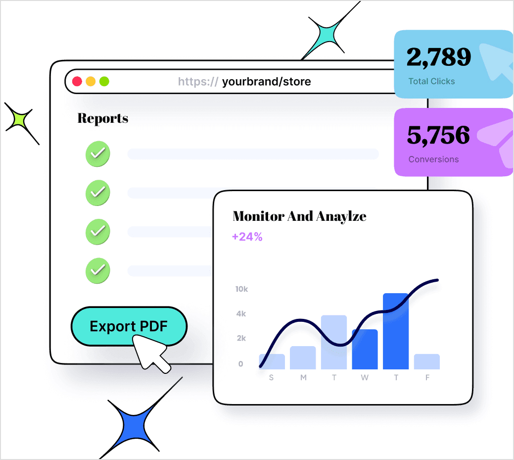 Track your marketing campaigns