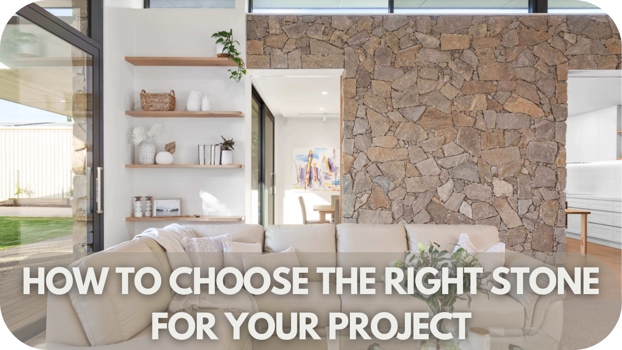 Tips on selecting the perfect natural stone for your project based on style, durability, and needs.