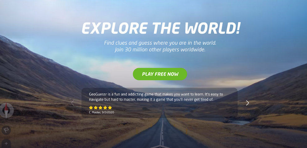 GeoGuessr challenges players to guess their location in the world 