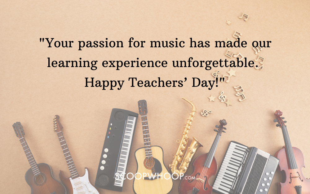 music teachers day wishes