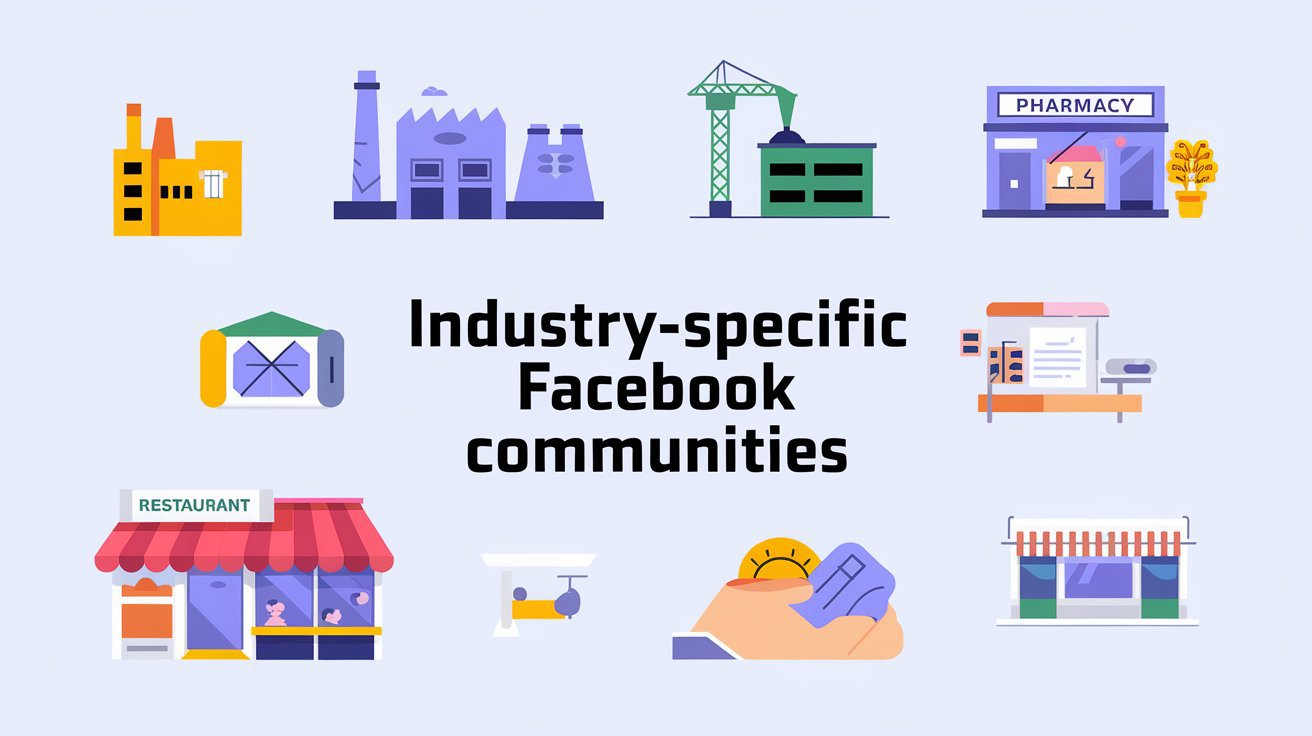 Industry-specific Facebook communities for business.