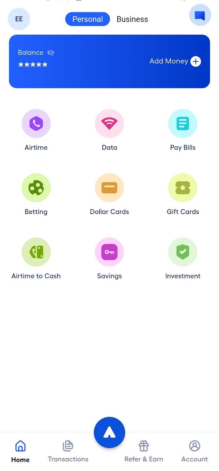 Figur Virtual Dollar Card