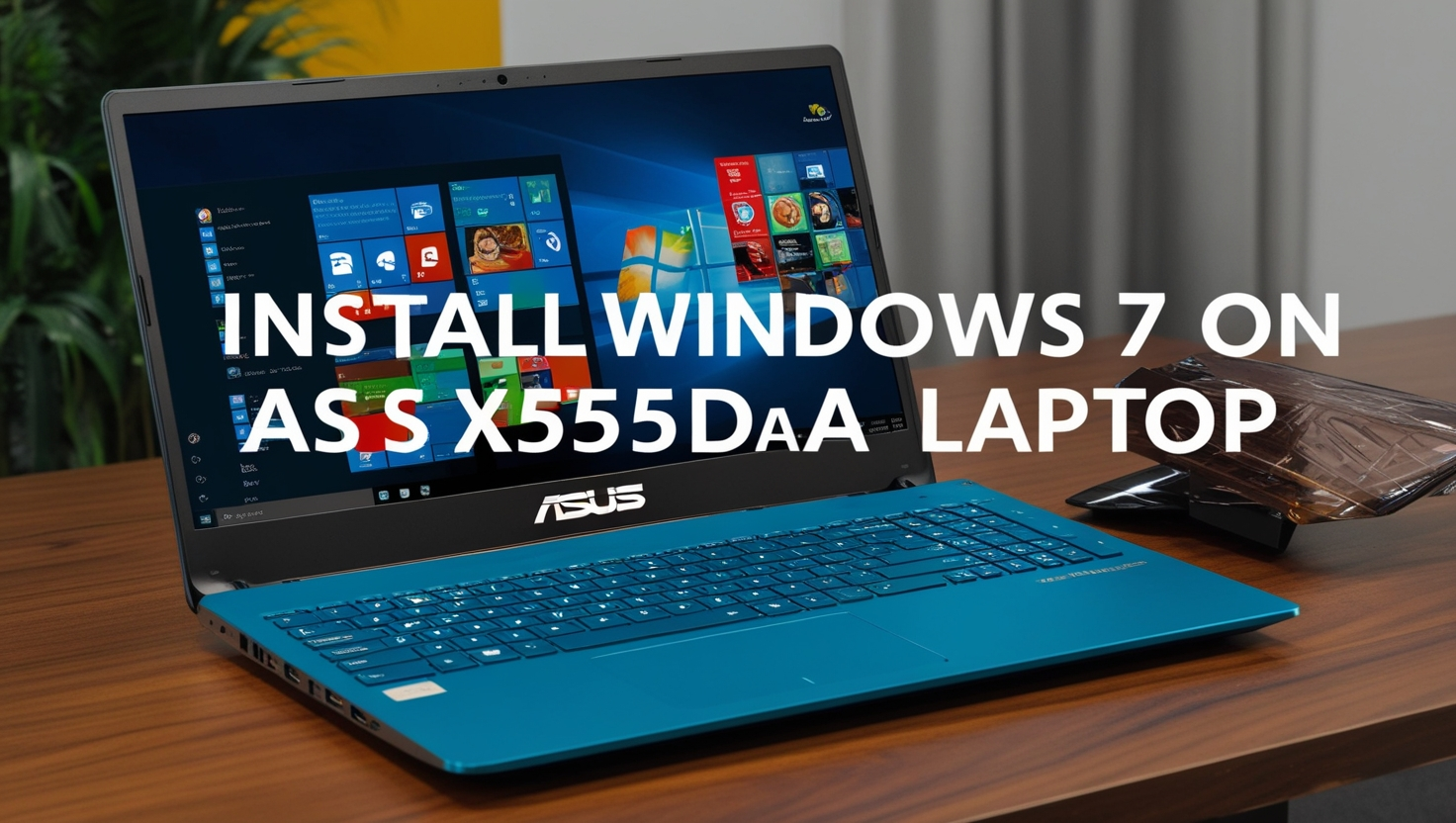 Install Windows 7 on Asus x555da Notebook Laptop