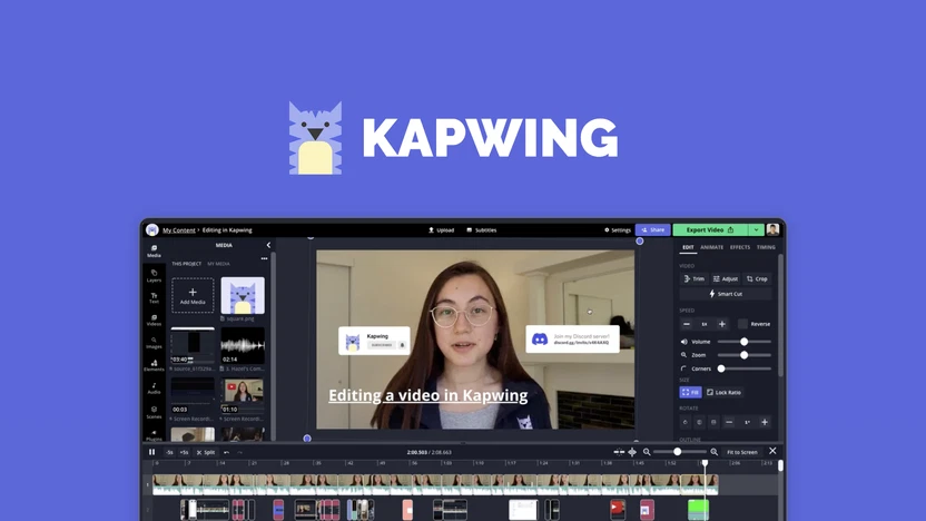 kapwing convert video mp3