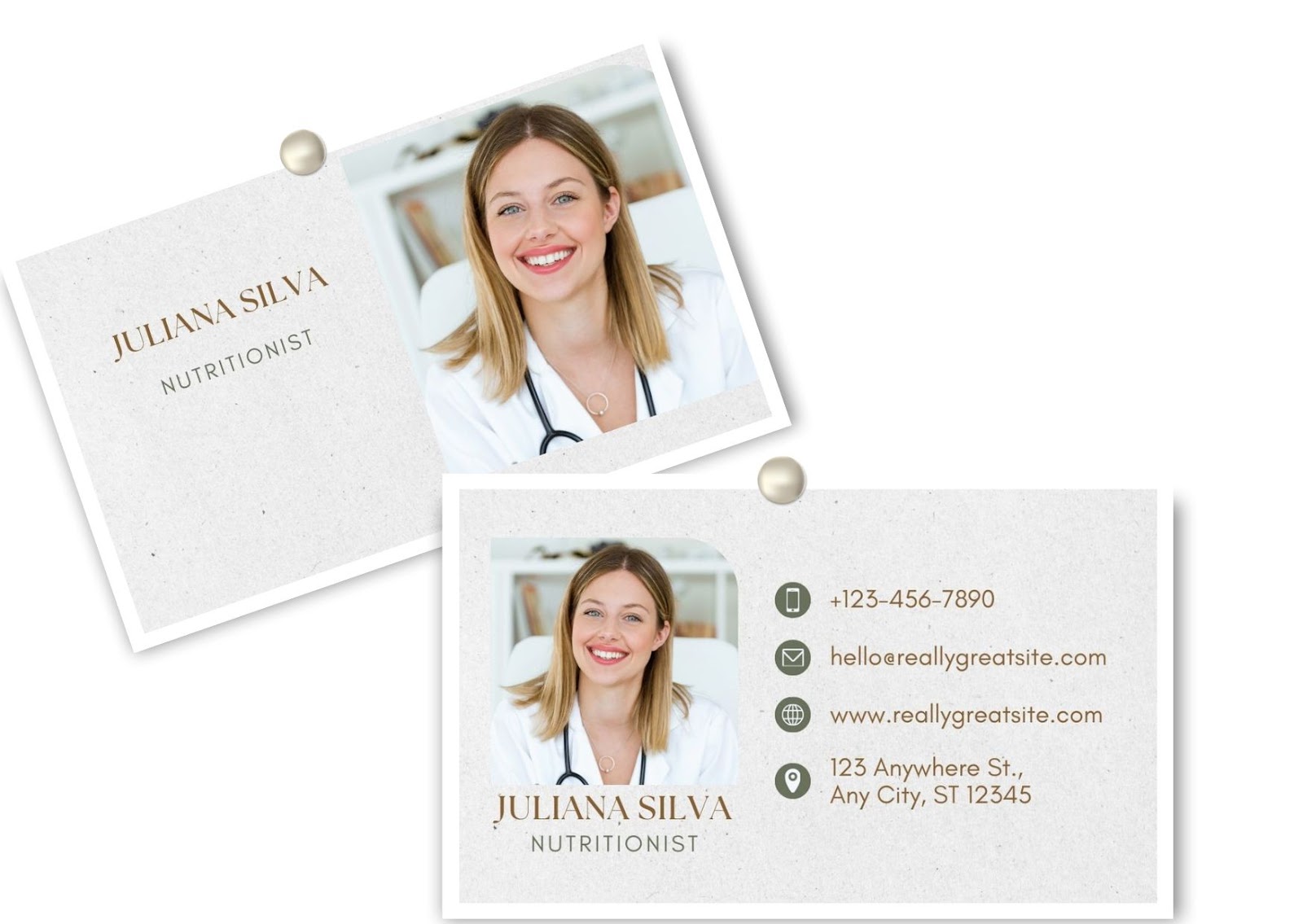 AI Photography Business Cards Example 2