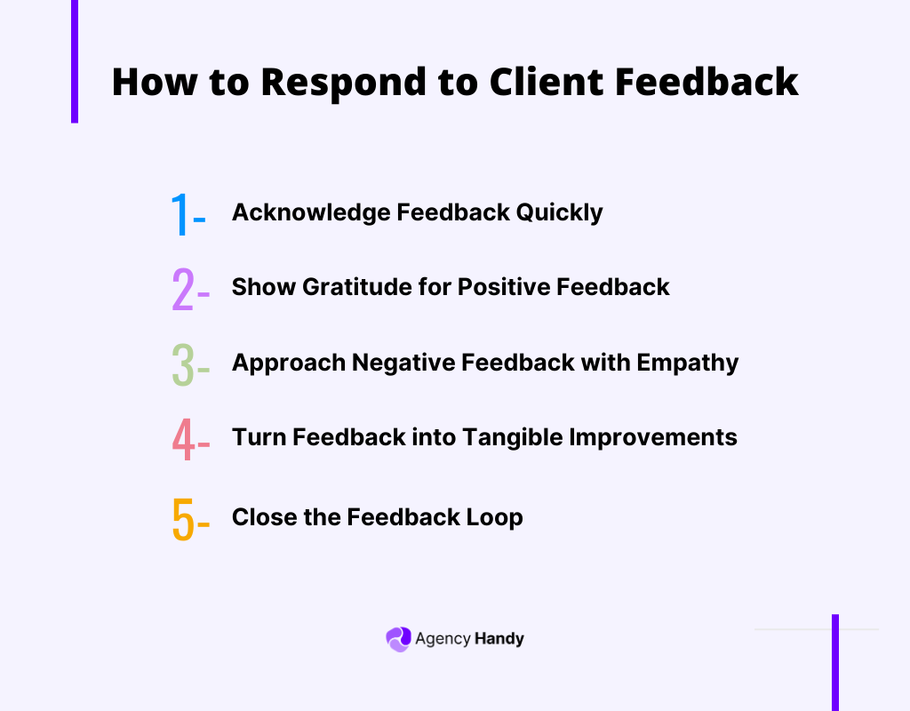 How to Respond to Client Feedback