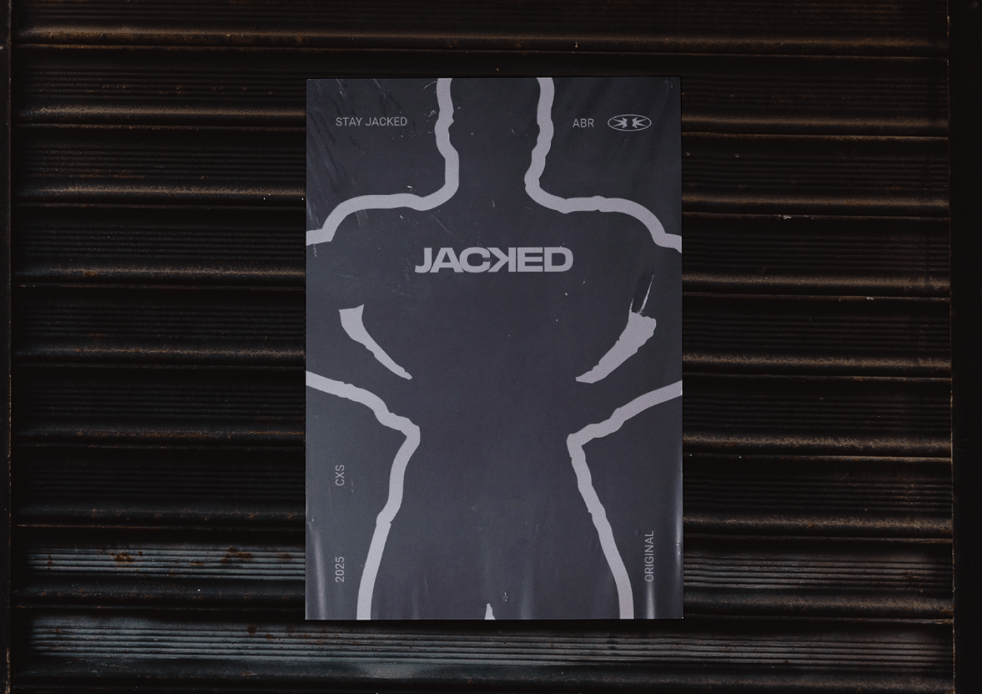 Image from the Jacked Original: Branding and Visual Identity for a Fitness Brand article on Abduzeedo