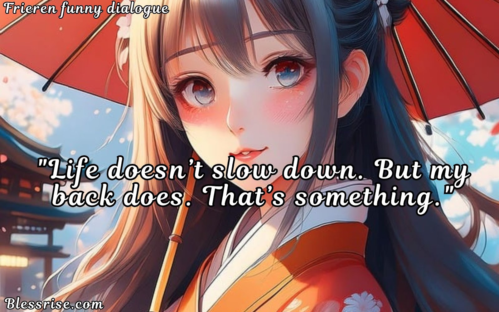 Anime character quotes
