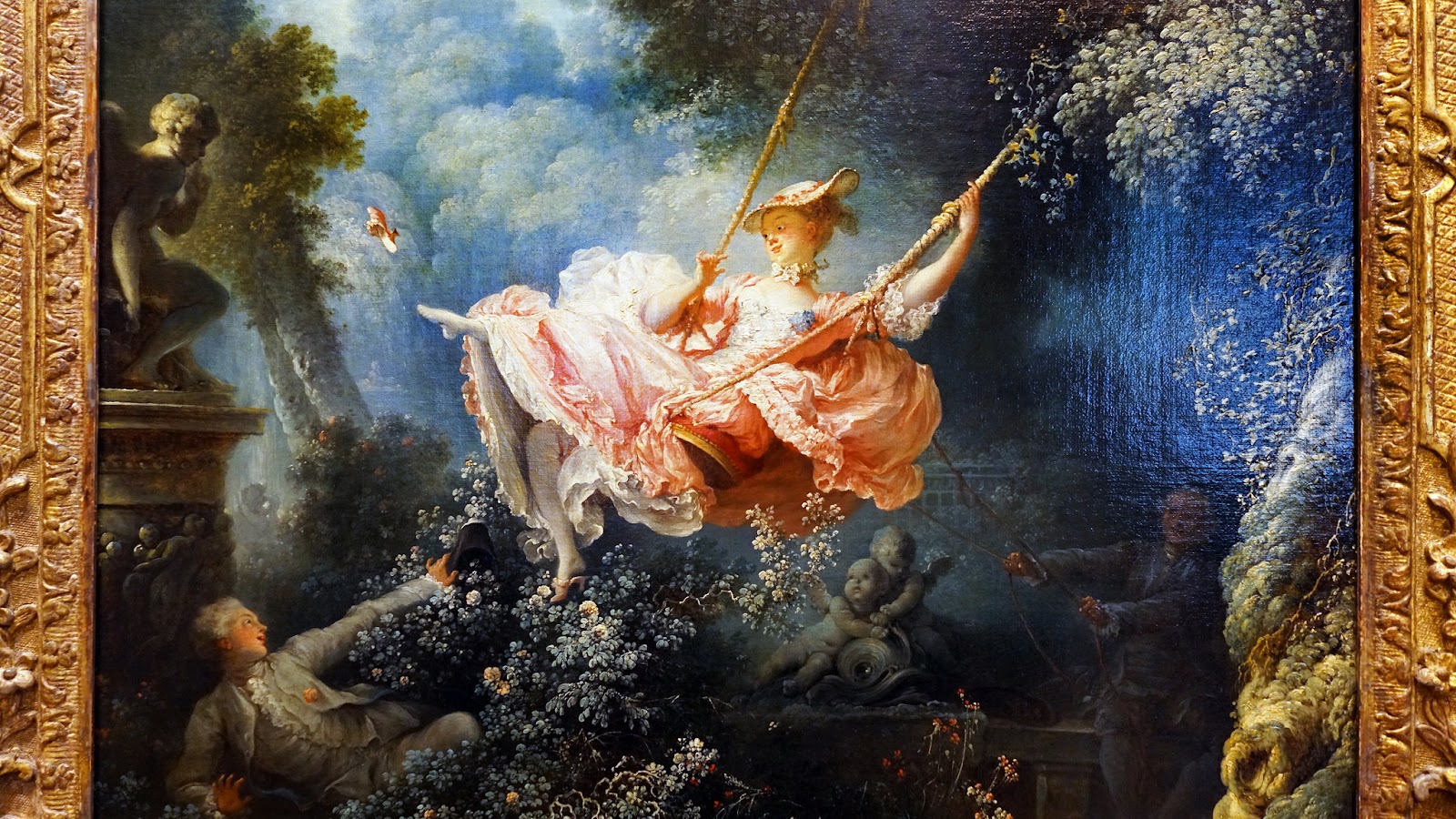 The Swing (1767) by Jean-Honoré Fragonard