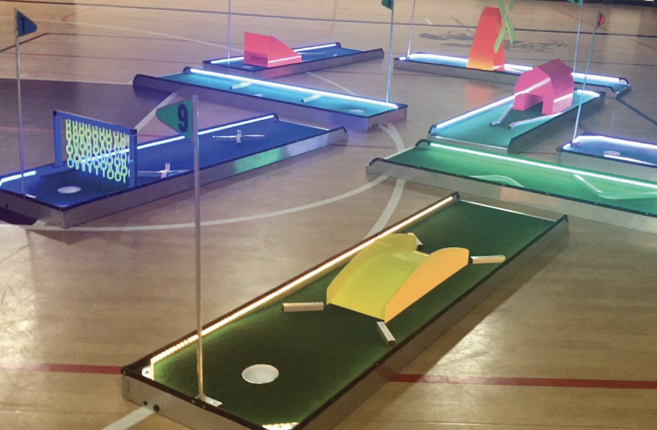 portable LED Mini Golf