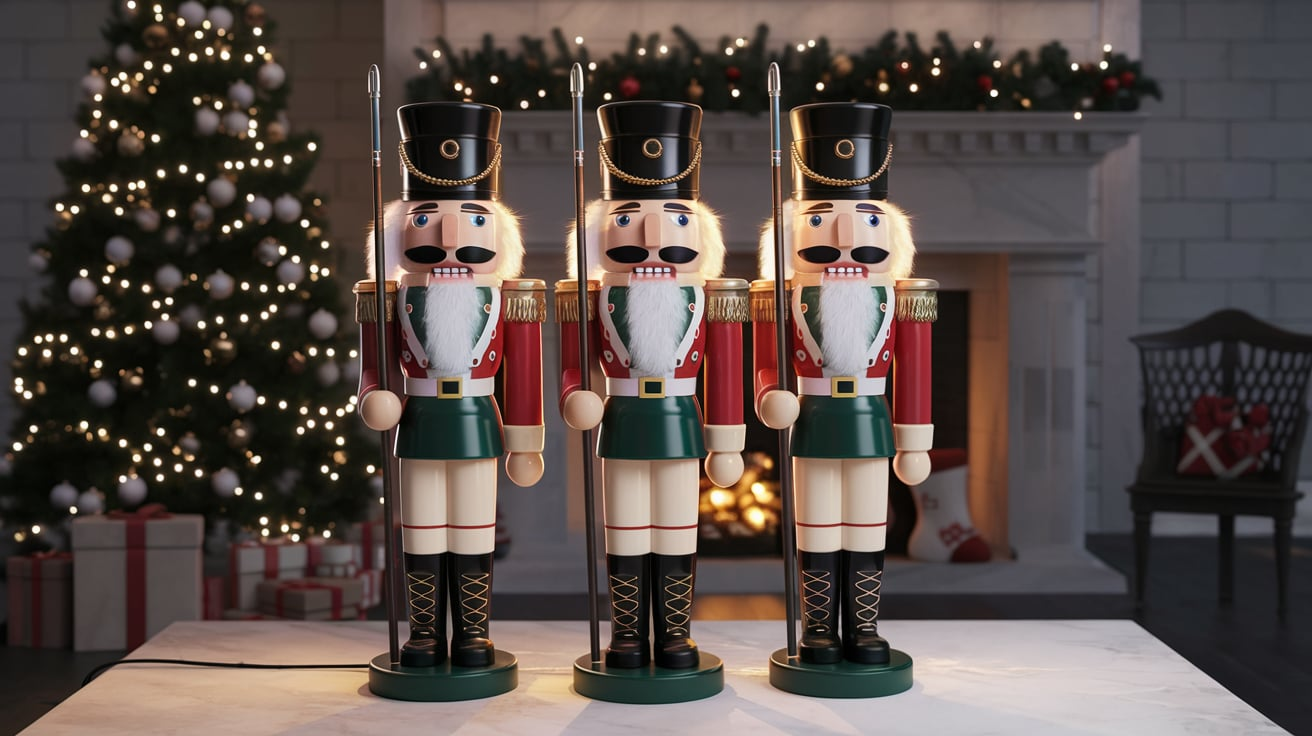 Atlanta Gift Showroom 3D Lighted Christmas Soldiers