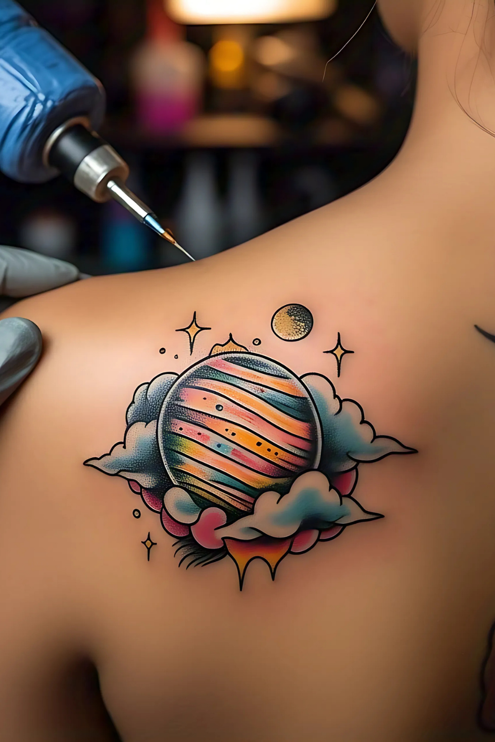 Jupiter Lightning Tattoo