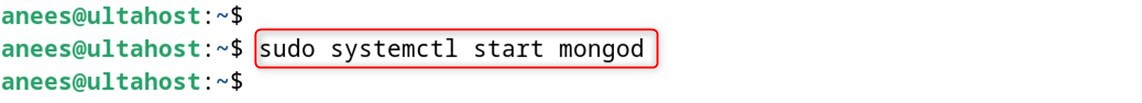 start mongodb