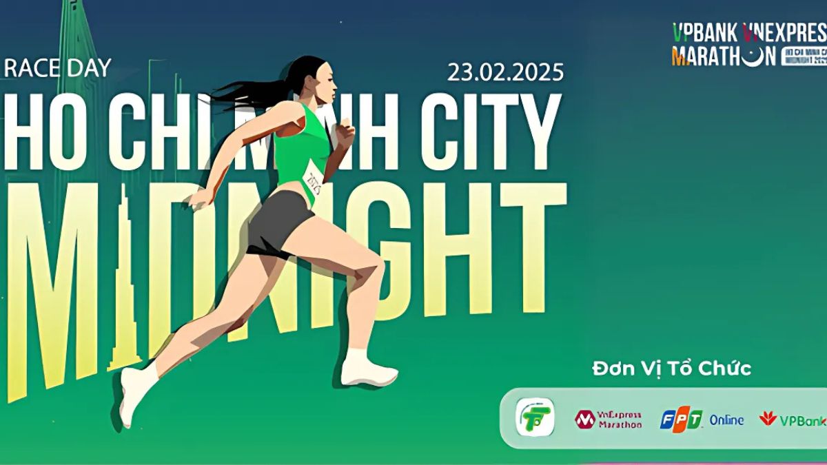 giải marathon 2025: Giải chạy VPBank VnExpress Marathon Ho Chi Minh City Midnight 2025