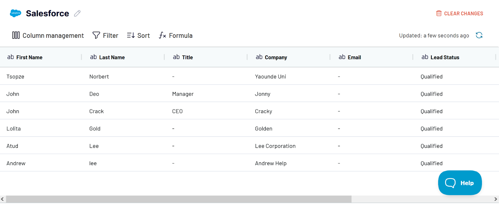 data organization