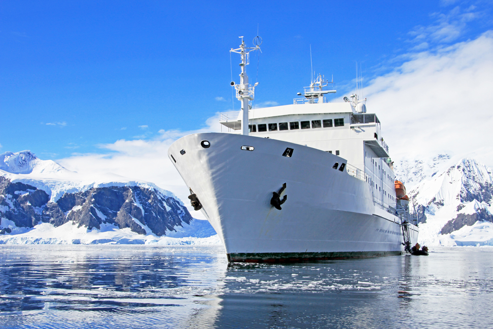 Antarktis Schiff